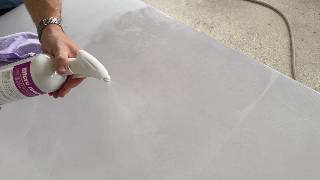 Micromed+ spray application