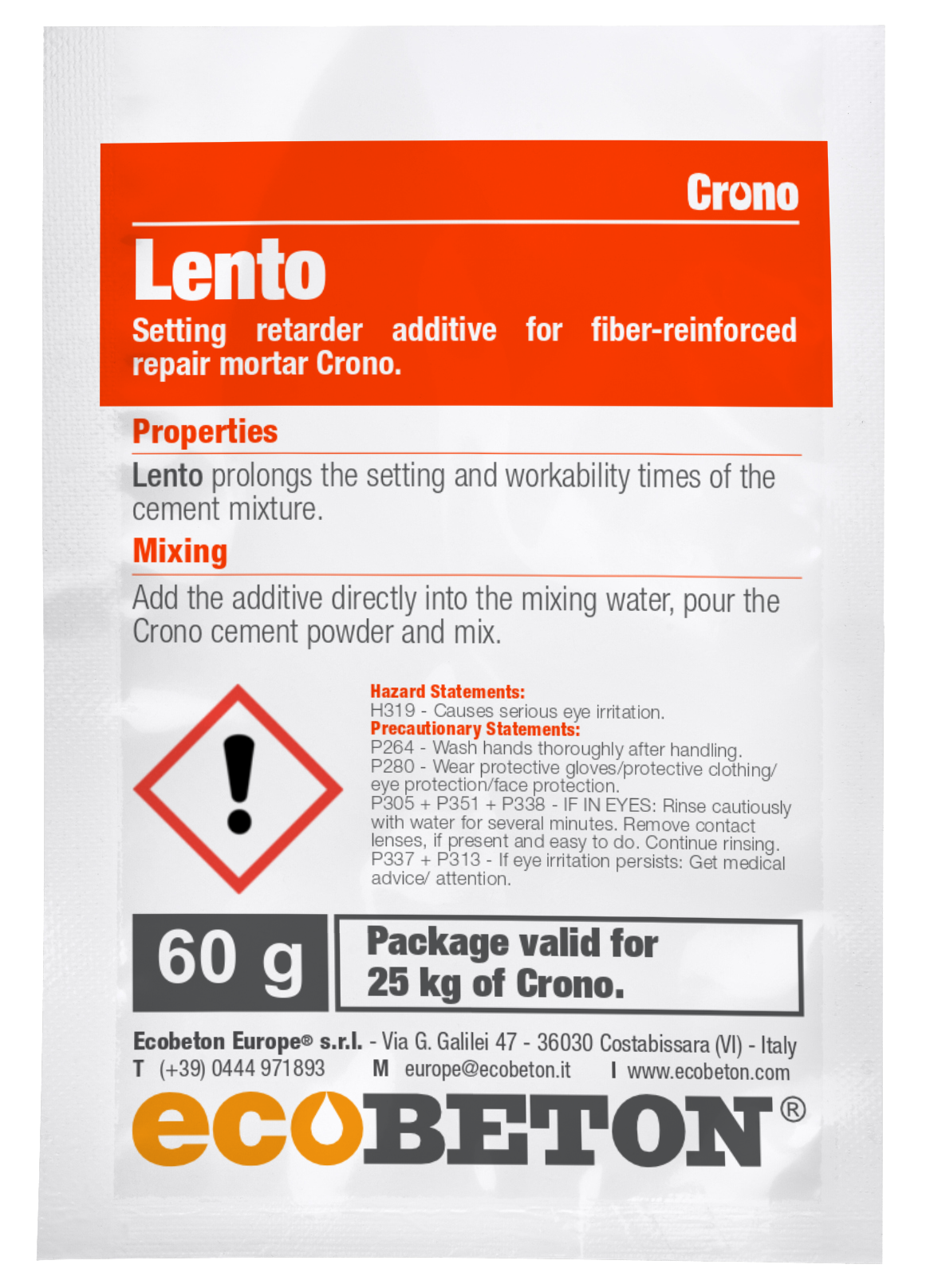 saszetka produktu Lento